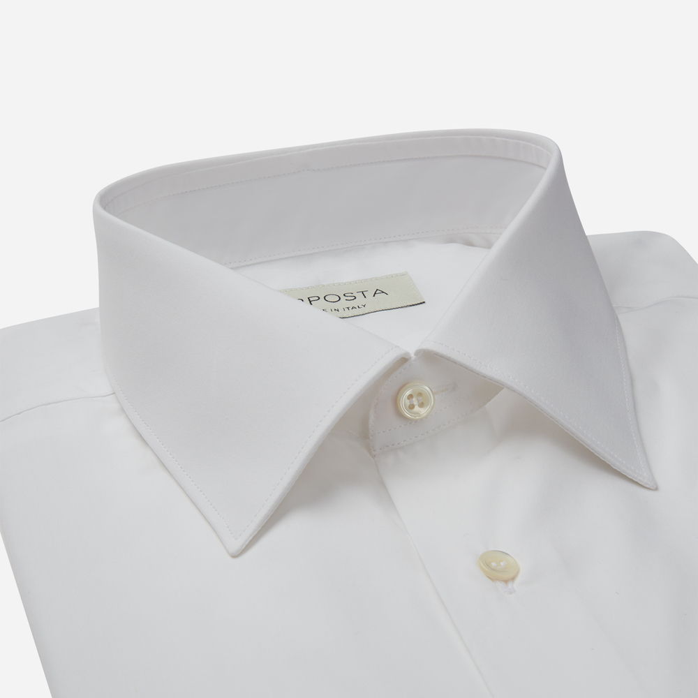 White Sea Island cotton shirt with French cuff Apposta